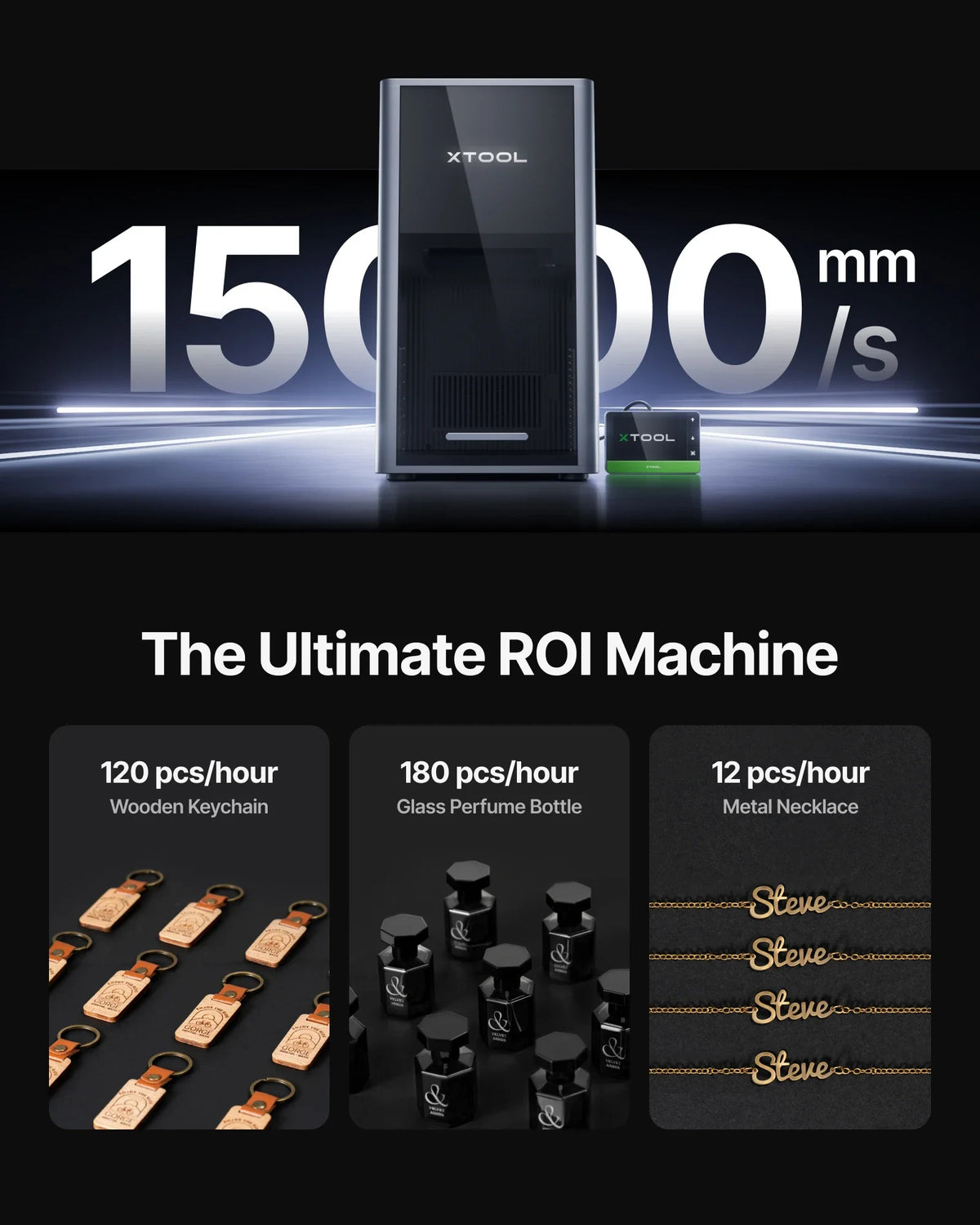 xTool F2 Ultra 60W MOPA & 40W Diode Dual Laser Engraver